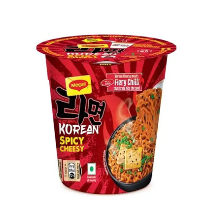 Maggi Noodles Cup Korean Spicy Cheesy